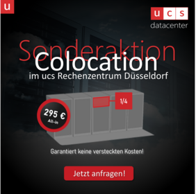 Colocation im deutschen ucs Rechenzentrum | Jetzt günstige Sonderkonditionen nutzen!